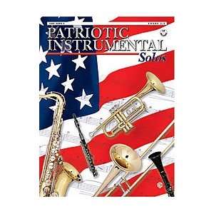  Patriotic Instrument Solos Book/CD   Trumpet Musical Instruments