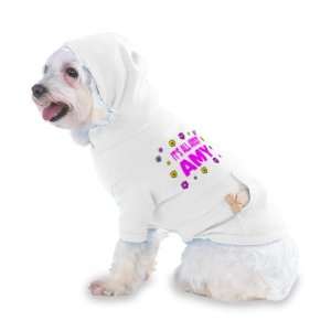Its All About Amy Hooded (Hoody) T Shirt with pocket for your Dog or 