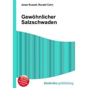    GewÃ¶hnlicher Salzschwaden Ronald Cohn Jesse Russell Books