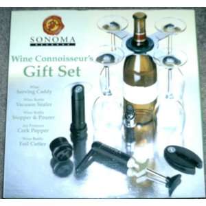  SONOMA RESERVE Wine Connoisseurs Gift Set Everything 
