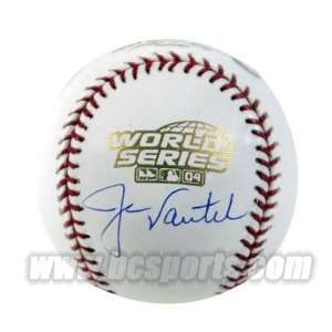 Jason Varitek Boston Red Sox Autographed 2004 World Series MLB 
