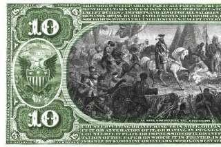 Replica 1875 $10 (1875 Series) National Bank Note