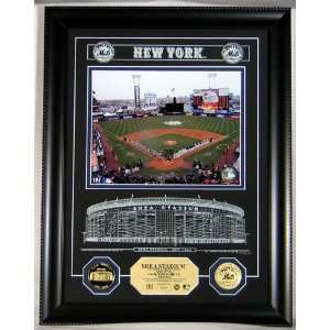 Shea Stadium Archival Etched Glass Photomint