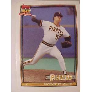  1991 Topps #438 Vincente Palacios [Misc.] Sports 