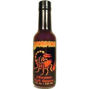 Scorpion Xtreme Hot Sauce 5 oz.  Grocery & Gourmet Food