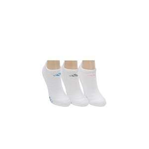  adidas Womens 3 Pack No Show Variegated Socks   Assorted 