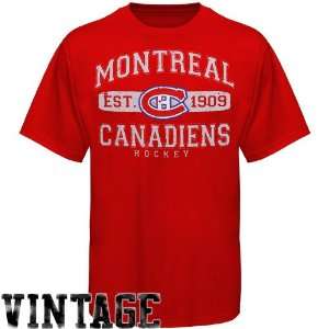  Old Time Hockey Montreal Canadiens Youth Cleric T Shirt 