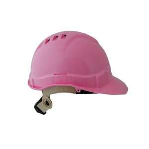  Vented Pink Hard Hat with 6 pt Ratchet for Women