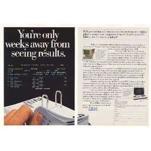  1982 IBM MAPICS COPICS Production Computers 2 Page Print 