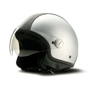  Piaggio Copter Helmet Light Gray/Black S Automotive
