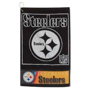  Pittsburgh Steelers 16x24 Jacquard Golf Towel Sports 