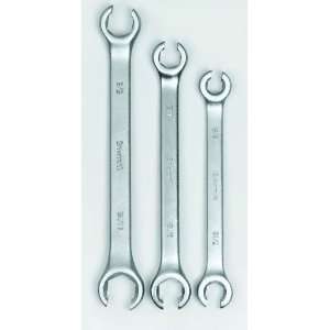   Brand JH Williams 11691 3 Piece Double Head Flare Nut Wrench Set