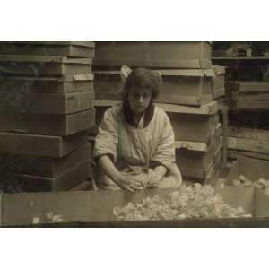  1917 child labor photo Corrinne Le May, 15 years old 