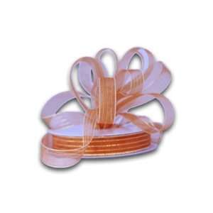  Corsage Ribbon 3/8 inch 50 Yards, Orange Health 