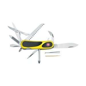  Wenger EvoGrip 18 Swiss Army Knife   Yellow Sports 