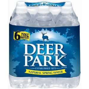 Deer Park Spring Water Half Liter 6 ct   4 Pack  Grocery 