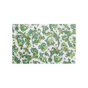  Traditional Florentine Print Paper in Greens ~ Italy