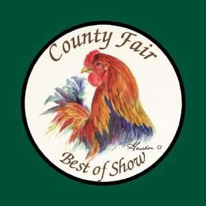 County Fair Rooster Poster Print