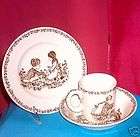 ALFRED MEAKIN CHILDS CUP BOWL PLATE SET MADE IN ENGLAND
