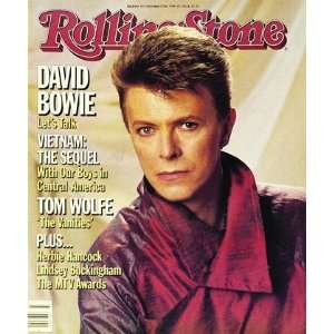  David Bowie, 1984 Rolling Stone Cover Poster by Greg 