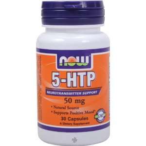  NOW Foods   5 Htp 50 mg.   30 Capsules Health & Personal 