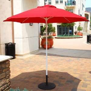   ft. Aluminum Commercial Market Umbrella, Brown Patio, Lawn & Garden