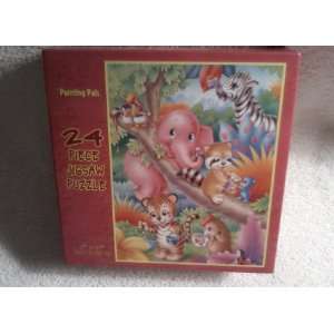  Whimsical Series 24 Piece Jigsaw Puzzle PAINTING PALS 