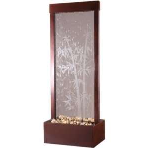  GF42B 4 Dark Copper Bamboo Gardenfall With Bamboo Etched 