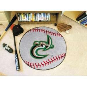 UNC North Carolina Charlotte 49Ers Baseball Shaped Area Rug Welcome 