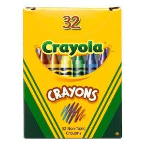  Crayola Crayons 32Ct Tuck Box