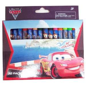  Disney Cars 32color Crayon Set Toys & Games