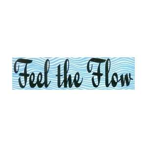  Infamous Network   Feel The Flow   Mini Stickers 1.5 in x 