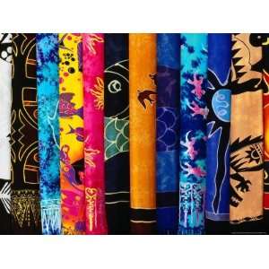Batik Sarongs for Sale, Senggigi, Lombok, West Nusa Tenggara 
