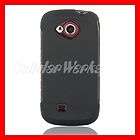 Black Rubberized Faceplate Case for Samsung U370 Costco