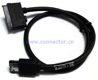 SDD MICRO SATA 16Pin TO Power Esata + USB Cable,0.5m  
