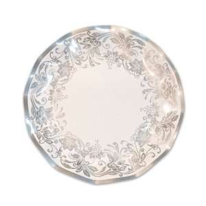  Italian Tableware   Traditional Silver Med Plates Case 