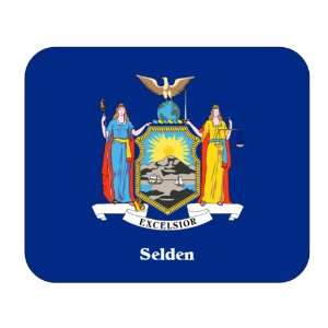  US State Flag   Selden, New York (NY) Mouse Pad 