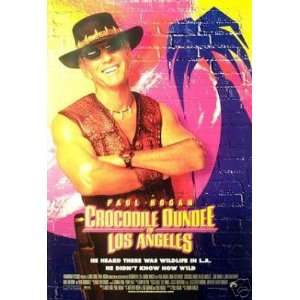  Crocodile Dundee in Los Angeles Double Sided Original Movie 