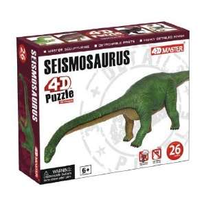 HAN26409 Seismosaurus 4D Dinosaur Puzzle 26 Pieces Realistic Detail
