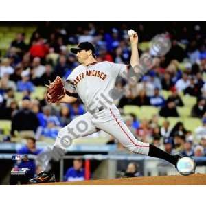  Barry Zito   2009 Pitching Action Finest LAMINATED Print 