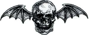  Avenged Sevenfold Music Band Patch   Winged Skull Logo Clothing