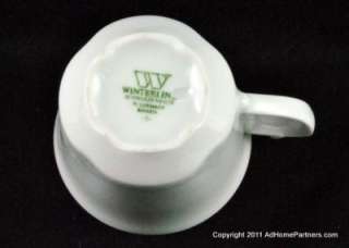   Tea Cup With Saucer Winterling Schwarzenbach Made In Bavaria  