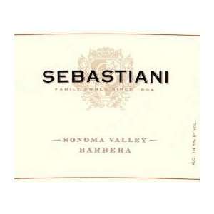  2007 Sebastiani Sonoma Barbera 750ml Grocery & Gourmet 