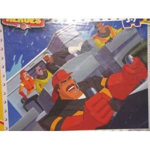  Fisher Price RESCUE Heroes 24 Piece Puzzle Billy Blazes 