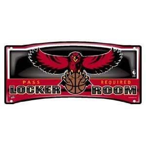 Atlanta Hawks Locker Room Sign *SALE* 