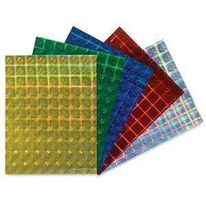   Adhesive Paper   Holographic Self Adhesive Paper, Pkg of 5 Sheets