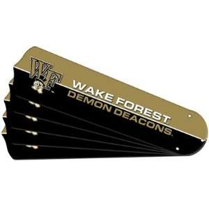  20.5 TeamFanz Collegiate Ceiling Fan Blades Team Wake 