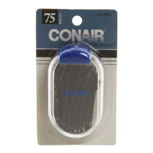    CONAIR 75 Piece Black Bobby Pins Sold in packs of 6 Beauty
