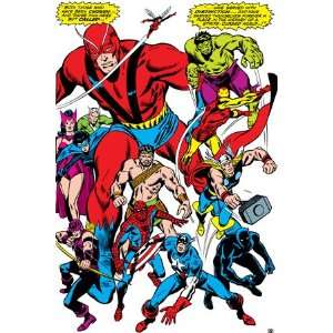  Giant Size Avengers #1 Group Giant Man by John Buscema 