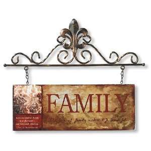 Family Hanging Wall Plaque Catholic Christian Religious Gift Unique 